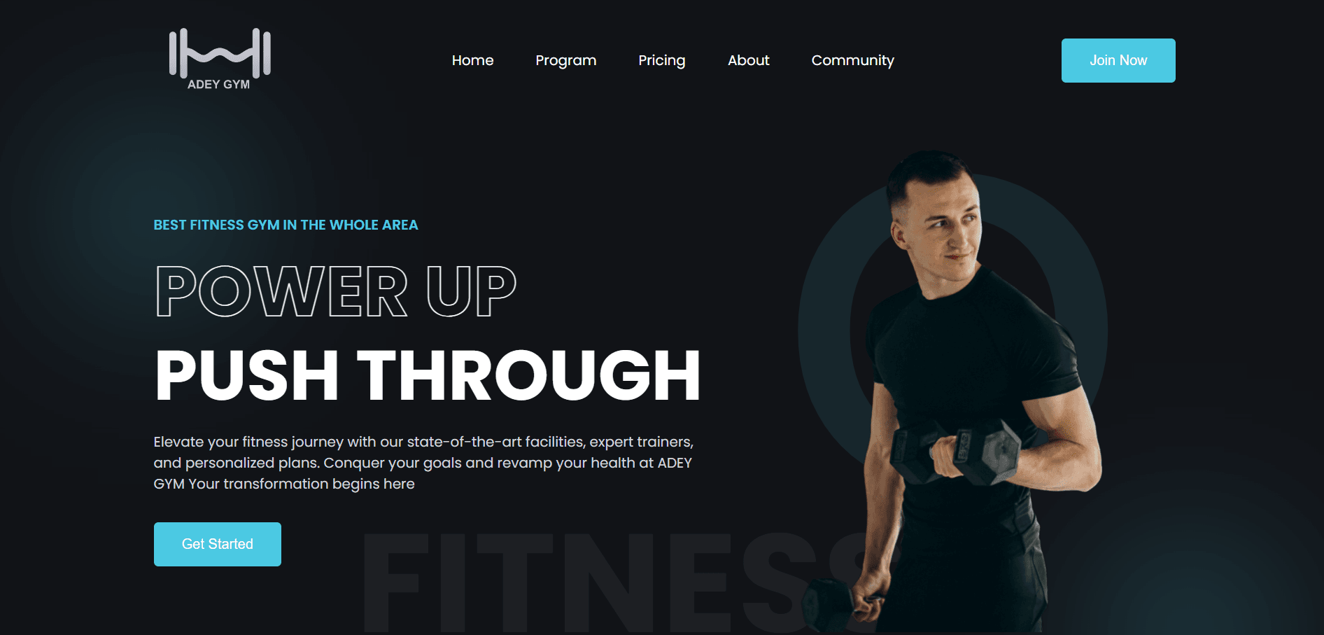 Gym Website
